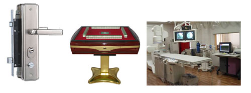 各種自動(dòng)販賣機(jī)器、自動(dòng)門鎖、停車設(shè)備