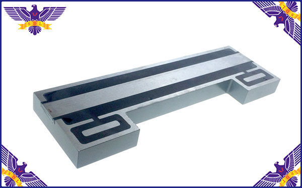 機械手強力無剩磁吸盤式電磁鐵側(cè)面圖